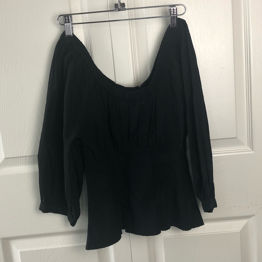 Free People Teagan Puff Sleeve Top - Picture 6 of 7